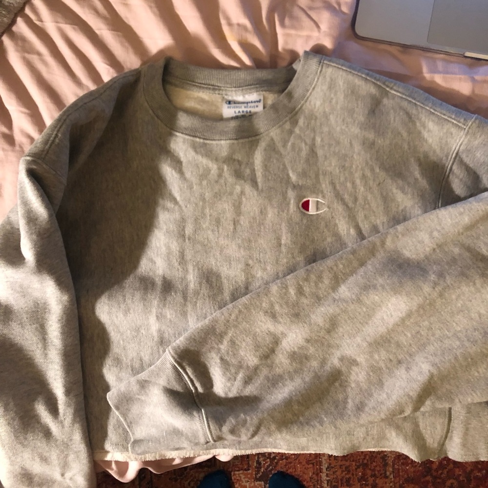 Champion cropped crew neck